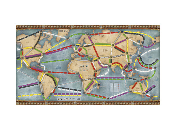 Ticket to Ride Rails & Sails Brädspel Frittstående spel 